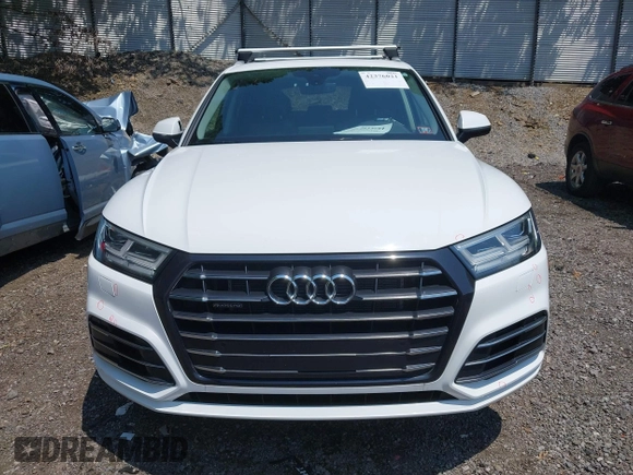 2020 Audi Q5 Premium Plus with VIN WA1E2AFY8L2049128, listed as a IAAI auction lot 42376021 with 65,498 mi miles and . Bid and sale history available at DreamBid. Image 13.