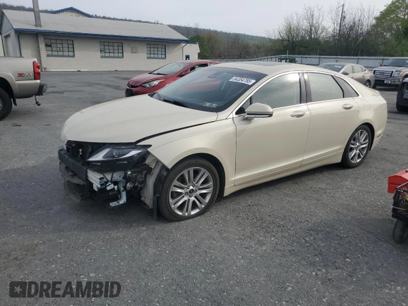 2016 Lincoln MKZ with VIN 3LN6L2J96GR622053, listed as a Copart auction lot 54354785 with 83,943 mi miles and Salvage Title. Bid and sale history available at carsss.com. Image 1.