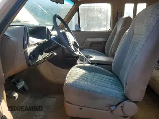 1991 Ford F-150 with VIN 1FTEX15H8MKA51617, listed as a Copart auction lot 48361585 with 10,593 mi miles and Salvage Title. Bid and sale history available at carsss.com. Image 7.