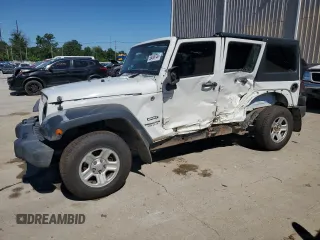 2013 Jeep Wrangler Unlimited Sport RHD with VIN 1C4BJWKG3DL656393, listed as a Copart auction lot 58499744 with 197,816 mi miles and Non repairable. Bid and sale history available at DreamBid. Image 1.