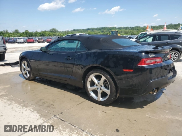 2014 Chevrolet Camaro LT with VIN 2G1FC3D31E9176410, listed as a Copart auction lot 58769835 with 51,304 mi miles and Salvage title. Bid and sale history available at DreamBid. Image 2.