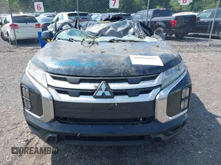 2022 Mitsubishi Outlander Sport ES with VIN JA4ARUAU0NU003073, listed as a IAAI auction lot 40094660 with 44,299 mi miles. Bid and sale history available at carsss.com. Image 12.