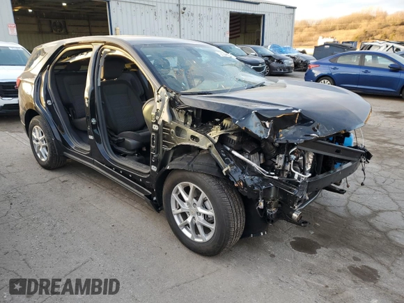 2024 Chevrolet Equinox LT with VIN 3GNAXUEG2RL357362, listed as a Copart auction lot 83815314 with 0 mi miles and Non Repairable. Bid and sale history available at carsss.com. Image 4.