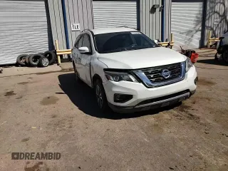 2020 Nissan Pathfinder SV with VIN 5N1DR2BM2LC606787, listed as a Copart auction lot 48697615 with 46,949 mi miles and Salvage title. Bid and sale history available at DreamBid. Image 11.
