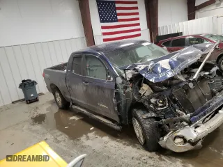 2007 Toyota Tundra SR5 with VIN 5TFBT54157X009858, listed as a Copart auction lot 45711815 with 0 mi miles and Salvage Title. Bid and sale history available at carsss.com. Image 4.
