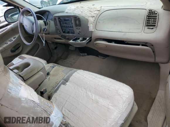 1998 Ford F-150 XL with VIN 1FTRX18L7WNB60346, listed as a Copart auction lot 51526795 with 290,180 mi miles and Salvage title. Bid and sale history available at DreamBid. Image 8.