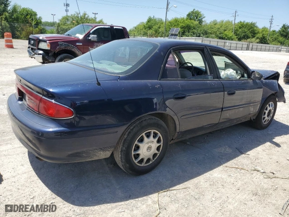 2003 Buick Century Custom with VIN 2G4WS52J831209918, listed as a Copart auction lot 58172014 with 0 mi miles and Salvage Title. Bid and sale history available at carsss.com. Image 3.