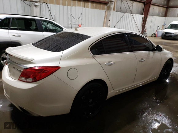 2013 Buick Regal GS with VIN 2G4GV5GV5D9145251, listed as a Copart auction lot 50614065 with 94,899 mi miles and Salvage Title. Bid and sale history available at carsss.com. Image 3.