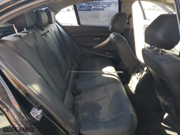 2013 BMW 3 Series 328i with VIN WBA3C1G59DNR45630, listed as a Copart auction lot 44560575 with 0 mi miles and Salvage Title. Bid and sale history available at carsss.com. Image 10.