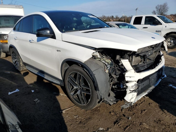 2017 Mercedes-Benz GLE with VIN 4JGED6EB6HA078419, listed as a Copart auction lot 42181035 with 105,202 mi miles and Salvage Title. Bid and sale history available at carsss.com. Image 4.