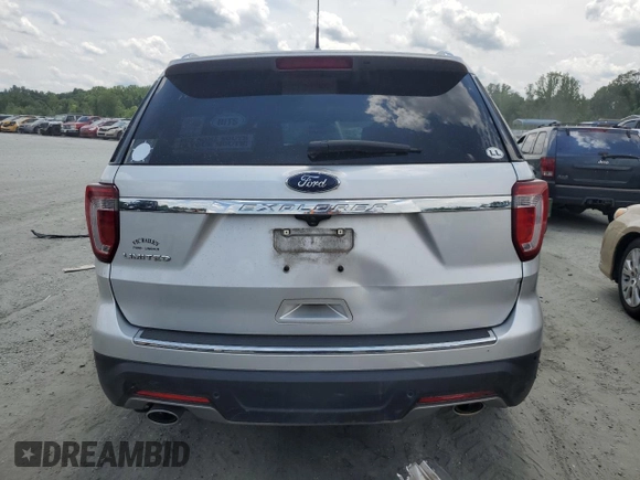 2018 Ford Explorer Limited с VIN 1FM5K7F84JGC51629, выставлен на аукционе Copart как лот 59979275 с пробегом 35 135 миль миль и Списание • Salvage title. История ставок и продаж доступна на DreamBid. Изображение 6.