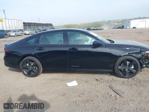 2025 Honda Accord Sport-L with VIN 1HGCY2F72SA029021, listed as a IAAI auction lot 42124355 with 3,768 mi miles and . Bid and sale history available at DreamBid. Image 12.