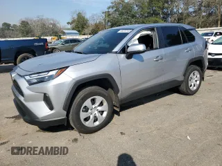 2024 Toyota RAV4 LE with VIN 2T3K1RFV1RC284617, listed as a Copart auction lot 46252955 with 27,881 mi miles and Salvage Title. Bid and sale history available at carsss.com. Image 1.