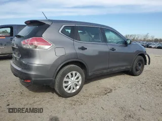 2016 Nissan Rogue SV with VIN 5N1AT2MV8GC919892, listed as a Copart auction lot 48593215 with 116,191 mi miles and Salvage Title. Bid and sale history available at carsss.com. Image 3.