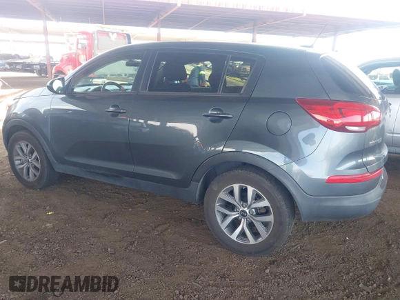 2014 Kia Sportage LX with VIN KNDPB3ACXE7588801, listed as a IAAI auction lot 42180018 with 192,062 mi miles and . Bid and sale history available at carsss.com. Image 3.