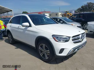2021 Mercedes-Benz GLC with VIN W1N0G8DB5MV264998, listed as a IAAI auction lot 41713430 with 13,998 mi miles. Bid and sale history available at carsss.com. Image 1.