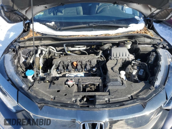 2022 Honda HR-V EX with VIN 3CZRU6H5XNM775421, listed as a Copart auction lot 42942435 with 25,832 mi miles and Salvage Title. Bid and sale history available at DreamBid. Image 12.