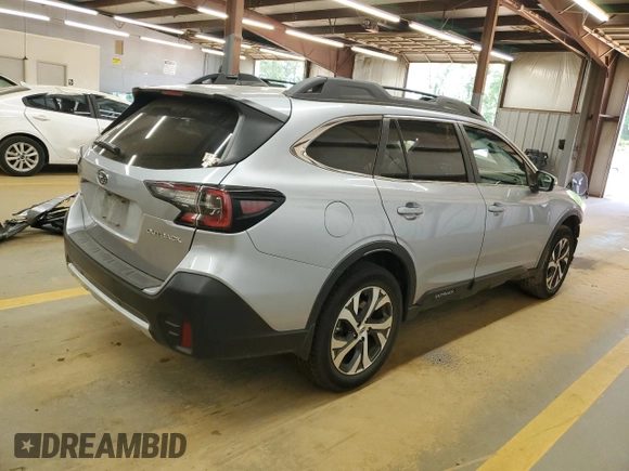 2022 Subaru Outback Limited with VIN 4S4BTANC4N3176768, listed as a Copart auction lot 55438645 with 83,833 mi miles and Salvage title. Bid and sale history available at DreamBid. Image 3.