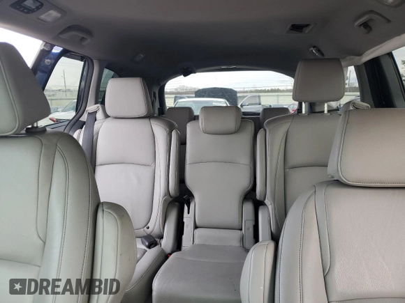 2023 Honda Odyssey EX-L with VIN 5FNRL6H69PB059019, listed as a Copart auction lot 85905154 with 33,091 mi miles and Salvage Title. Bid and sale history available at carsss.com. Image 10.