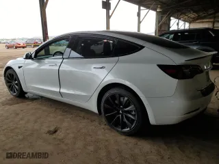 2018 Tesla Model 3 Long Range Battery with VIN 5YJ3E1EA7JF154634, listed as a Copart auction lot 53259305 with 0 mi miles and Salvage Title. Bid and sale history available at carsss.com. Image 2.
