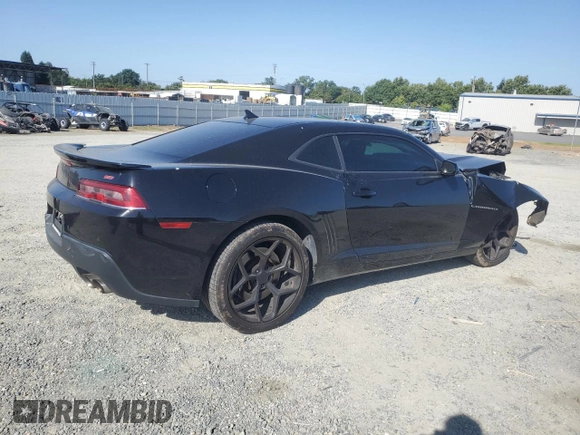 2014 Chevrolet Camaro SS with VIN 2G1FT1EW7E9151539, listed as a Copart auction lot 59553995 with 128,086 mi miles and Salvage title. Bid and sale history available at DreamBid. Image 3.