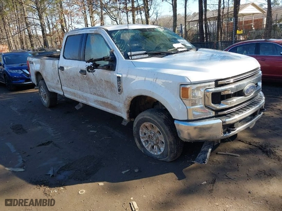 2022 Ford Super Duty F-250 SRW XL with VIN 1FT7W2B6XNEE45351, listed as a IAAI auction lot 41696612 with 12,773 mi miles. Bid and sale history available at carsss.com. Image 1.