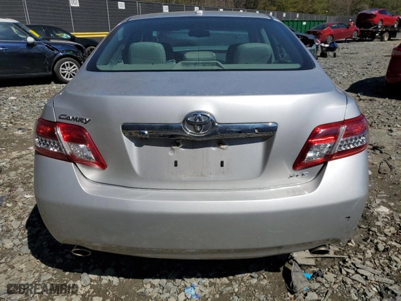 2011 Toyota Camry LE with VIN 4T1BK3EK2BU130593, listed as a Copart auction lot 49603945 with 161,976 mi miles and Salvage Title. Bid and sale history available at carsss.com. Image 6.