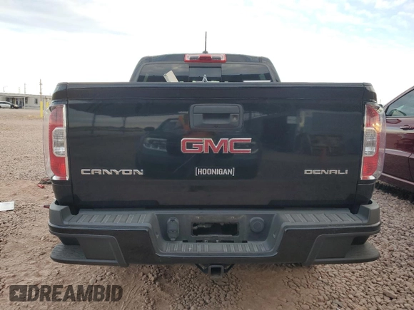 2018 GMC Canyon 4WD Denali with VIN 1GTG6EEN0J1234830, listed as a Copart auction lot 86724124 with 52,227 mi miles and Salvage Title. Bid and sale history available at carsss.com. Image 6.