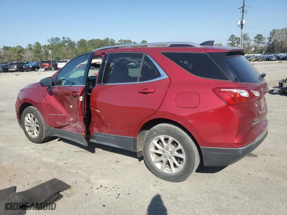 2020 Chevrolet Equinox LT with VIN 2GNAXKEV4L6265412, listed as a Copart auction lot 46495915 with 75,027 mi miles and Salvage Title. Bid and sale history available at carsss.com. Image 2.