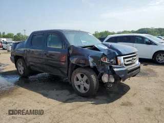 2010 Honda Ridgeline RTL with VIN 5FPYK1F5XAB004153, listed as a Copart auction lot 59710535 with Not provided miles and Salvage title. Bid and sale history available at DreamBid. Image 4.