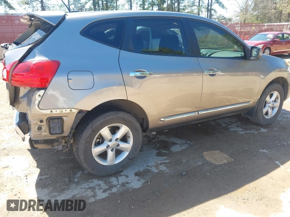 2013 Nissan Rogue S with VIN JN8AS5MT1DW034519, listed as a IAAI auction lot 41847560 with 64,175 mi miles. Bid and sale history available at carsss.com. Image 4.