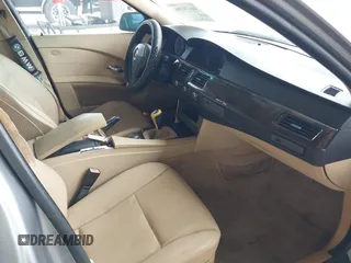 2006 BMW 5 Series 525i with VIN WBANE53596B992242, listed as a IAAI auction lot 41439708 with 176,575 mi miles and . Bid and sale history available at carsss.com. Image 5.