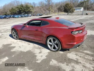 2020 Chevrolet Camaro 1SS with VIN 1G1FF1R70L0103088, listed as a Copart auction lot 45216135 with 46,075 mi miles and Salvage Title. Bid and sale history available at DreamBid. Image 2.