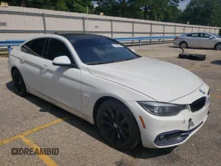 2018 BMW 4 Series 430i with VIN WBA4J1C5XJBG78854, listed as a Copart auction lot 62594495 with 124,105 mi miles and Clean title. Bid and sale history available at DreamBid. Image 4.