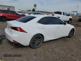 2016 Lexus IS 350 with VIN JTHCE1D21G5011696, listed as a Copart auction lot 56164095 with 66,030 mi miles and Salvage title. Bid and sale history available at DreamBid. Image 3.