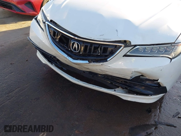 2017 Acura TLX with VIN 19UUB1F32HA005985, listed as a IAAI auction lot 41491467 with 91,828 mi miles. Bid and sale history available at carsss.com. Image 6.