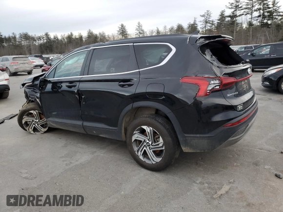 2023 Hyundai Santa Fe SE with VIN 5NMS1DAJ2PH545079, listed as a Copart auction lot 87209994 with 27,706 mi miles and Salvage Title. Bid and sale history available at carsss.com. Image 2.