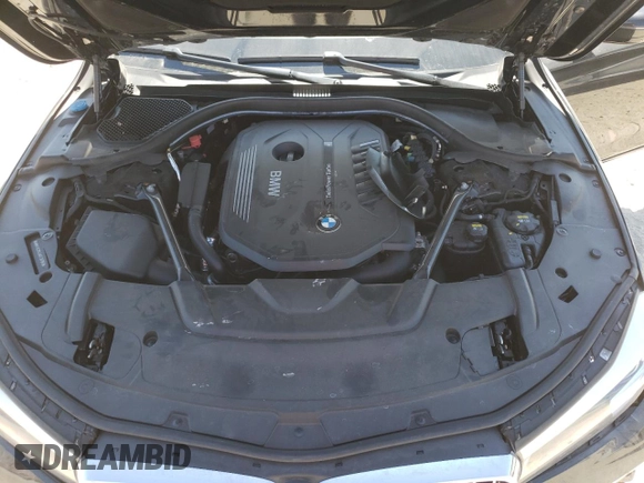 2017 BMW 7 Series 740i with VIN WBA7E2C53HG739785, listed as a Copart auction lot 62571063 with 0 mi miles. Bid and sale history available at carsss.com. Image 13.
