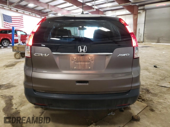 2013 Honda CR-V EX-L with VIN 5J6RM4H70DL067846, listed as a Copart auction lot 52144845 with 112,599 mi miles and Salvage Title. Bid and sale history available at carsss.com. Image 6.
