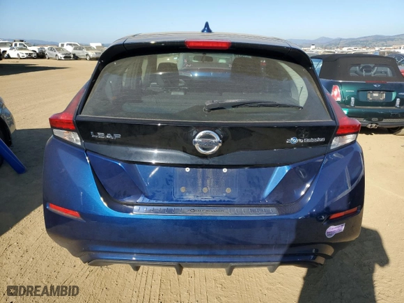 2019 Nissan LEAF SV with VIN 1N4AZ1CP4KC312631, listed as a Copart auction lot 89213215 with NaN miles and Salvage Title. Bid and sale history available at carsss.com. Image 6.