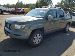 2007 Honda Ridgeline RTL w/Leather with VIN 2HJYK16587H531177, listed as a Copart auction lot 70881344 with 196,938 mi miles and Salvage Title. Bid and sale history available at carsss.com. Image 1.