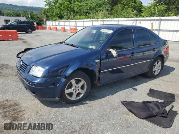 2005 Volkswagen Jetta GL with VIN 3VWRK69M85M026132, listed as a Copart auction lot 64153735 with 92,964 mi miles and Salvage title. Bid and sale history available at DreamBid. Image 1.