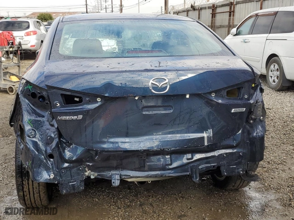 2017 Mazda Mazda3 4-Door Touring with VIN 3MZBN1V72HM152731, listed as a Copart auction lot 44366705 with 121,444 mi miles and Salvage Title. Bid and sale history available at carsss.com. Image 6.