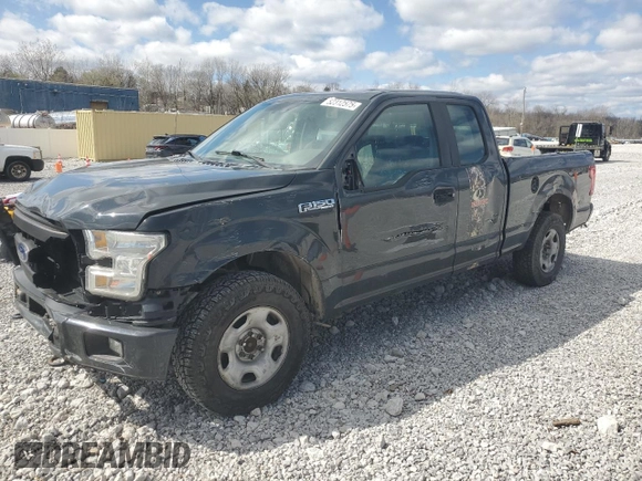 2016 Ford F-150 XLT with VIN 1FTEX1E89GFB52548, listed as a Copart auction lot 52312575 with 149,591 mi miles and Salvage Title. Bid and sale history available at carsss.com. Image 1.