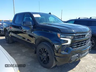 2024 Chevrolet Silverado 1500 RST with VIN 1GCUDEE82RZ343368, listed as a IAAI auction lot 41853257 with 11,410 mi miles. Bid and sale history available at carsss.com. Image 1.