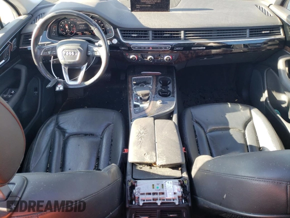2017 Audi Q7 Premium Plus with VIN WA1LAAF70HD031848, listed as a Copart auction lot 46226255 with 128,935 mi miles and Salvage Title. Bid and sale history available at carsss.com. Image 8.