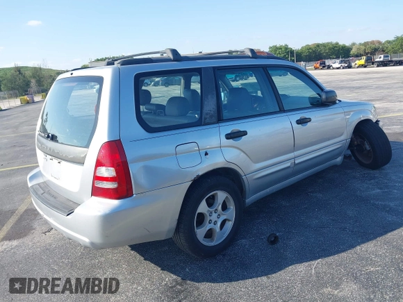 2003 Subaru Forester XS with VIN JF1SG65683H743327, listed as a IAAI auction lot 42051742 with 1 mi miles. Bid and sale history available at carsss.com. Image 4.