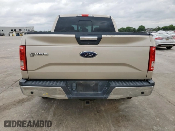 2017 Ford F-150 XL with VIN 1FTEW1CP4HKD73058, listed as a Copart auction lot 54901205 with 99,526 mi miles and Salvage Title. Bid and sale history available at carsss.com. Image 6.