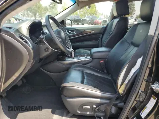 2014 Infiniti QX60 with VIN 5N1AL0MN5EC503803, listed as a Copart auction lot 59817765 with 106,968 mi miles and Salvage title. Bid and sale history available at DreamBid. Image 7.