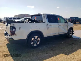 2017 Honda Ridgeline RTL with VIN 5FPYK2F52HB008083, listed as a Copart auction lot 58738935 with Not provided miles and Salvage title. Bid and sale history available at DreamBid. Image 3.